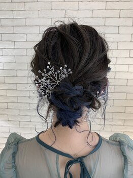 コトナリヘアー(Kotonari hair)の写真/結婚式やお出かけ前に♪崩れにくく可愛いヘアアレンジ