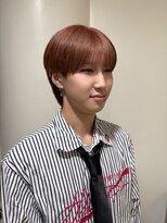 ステラ ヘア デザイン サロン(STELLA hair design salon)&nbsp;natural brown×韓国シースルーマッシュウルフ【浅野】