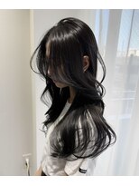ジゼル 栄 矢場町(Giselle)&nbsp;RENYA ハッシュカット グレージュ 韓国風大人ヘア