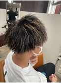 ツイストパーマ×ハイライト！