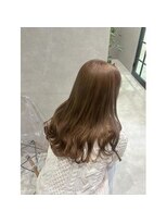 ヘアリゾートレガロ 瓢箪山店(Hair Resort regalo)&nbsp;前下がりボブショート外ハネボブヘアカラー韓国ボブ裾カラーボブ