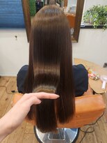 エルムトウキョウ(ELM Tokyo)&nbsp;縮毛矯正とカラーと髪質改善トリートメントでツヤ髪☆