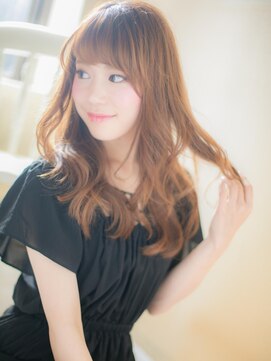 モッズ ヘア 福岡姪浜店(mod's hair) *mod's姪浜*…無造作毛先パーマでグラマラス♪小顔ロングd