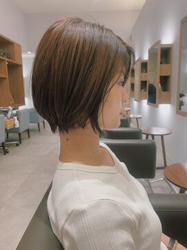 トップヘアーヒルズ 安城(TOP HAIR HILLS) 王道かつ人気！ショートボブ/ニュアンスカラー/ヘルシースタイル