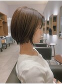 王道かつ人気!ショートボブ/ニュアンスカラー/ヘルシースタイル