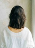 無造作ミディアムウェーブ/20代/30代/40代/50代/倉敷/白楽町