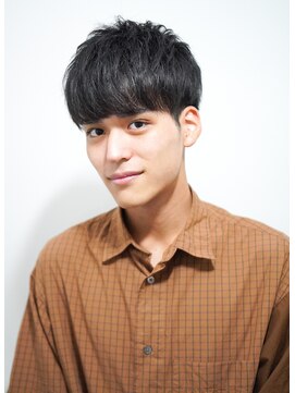 ゴスタッグ(gostag.) オーソドックスツーブロックショートマッシュ