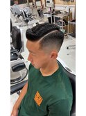 【LUDLOW BROS.】KurashigeMiyabi  サイドパート フェードカット