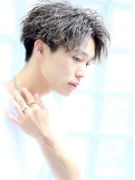 リップスヘアー 千葉(LIPPS hair) TSツイストセンターパート　刈り上げ　ツイストパーマ