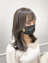 大人気！　サイドバング×レイヤーミディ
