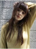 【buZonブゾン】大人ナチュラルストレートロング