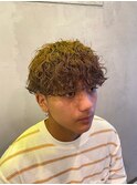 滋賀、南草津、メンズ美容室、波巻きツイストスパイラルパーマ