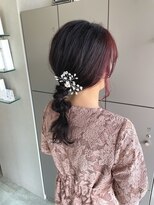 エイト 沖縄豊崎店(EIGHT toyosaki)&nbsp;【EIGHT 豊崎】お客様スタイル_アレンジ×フェイスフレーミング