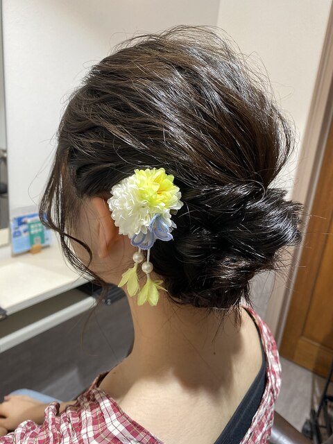 キレイめヘアアレンジ