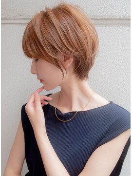 ティアラ 桜木町(TIARA) 大人可愛いひし形ショート20代30代40代丸みショートハイライト