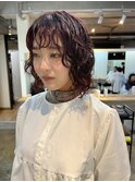 Bordeaux × nuance perm