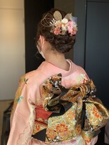 ビジョルノ つくばみどりの店(Begiorno)&nbsp;お呼ばれアレンジ♪20代30代40代大人可愛いタイト編みおろし