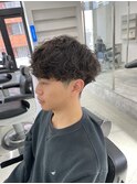 初パーマにオススメ波巻きニュアンスパーマ