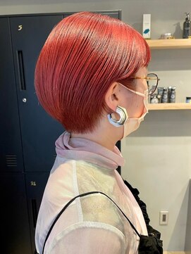 ホーム(HOME) チェリーレッド/ダブルカラー/ブリーチ/髪質改善/下北沢