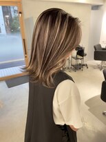 キング 枚方店(K!ng)&nbsp;縮毛矯正髪質改善ハイライトレイヤーカット枚方美容室エクステ