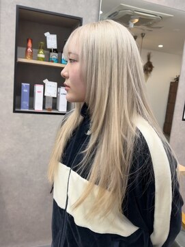 リベストバイジェービー 稲毛(li best. byjb) ワンレン/小顔/ネビージュ/ボブルフ/黒髪/稲毛/稲毛駅