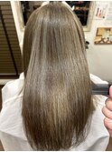 ☆水素髪質改善トリートメントUPTOGLOSS☆ ハイライトベージュ