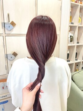 エルフ(elf) 姫路美容院/チェリーピンク/ayaka