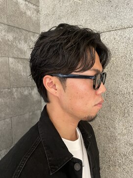 ニアウ 伊勢崎連取店(Niau) メンズマッシュニュアンスパーマメンズパーマ