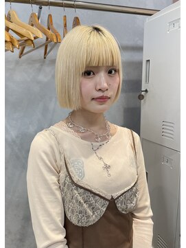 アマーク(a mark) 【木下 暖菜】パツっとボブ♪