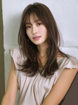 アルトリスト(Altruist Aging×HAIR&SPA) ◎ダークアッシュ大人ガーリーボブ着物ミディアムレイヤーカット