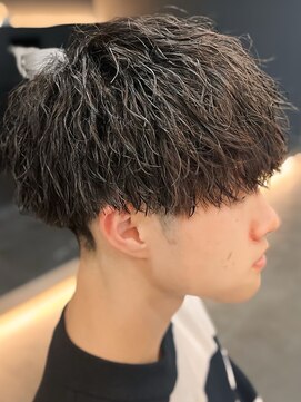 バース バイ ハピネス(BIRTH by happiness) 奈良men's縦落ちツイストスパイラルパーマ奈良