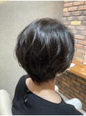 ふんわりショートスタイル