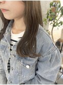 髪質改善カラー×ナチュラルベージュ