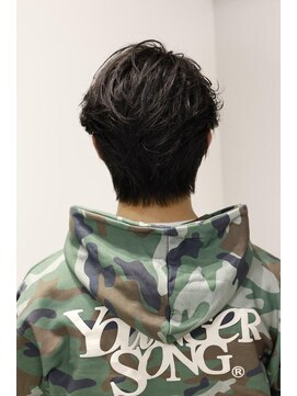 リップスヘアー 梅田(LIPPS hair) かき上げフェザーパーマ