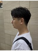 メンズ フェザーショート