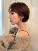ショートボブ/切りっぱなしボブ/似合わせボブ/丸みボブ/北綾瀬