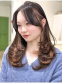【Lufeli】いとうりお　レイヤーカット/顔周りカット/髪質改善