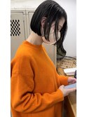 kos二子玉川/切りっぱなしボブ/エアリーロング /ピンクブラウン