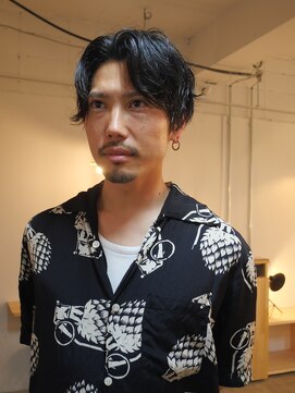 ラ メール バルビエ(LA MER BARBIER) 色気センターパート