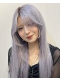 儚さ漂う、淡ラベンダー◎ 透け感カラーNo.1人気色★