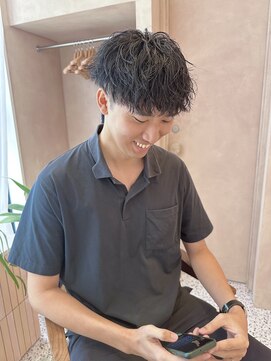 オン キャナルシティ博多前店(on) 【竹内哉汰】20代30代ツイストスパイラルパーマ