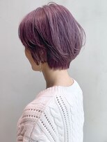 シオン(shion)&nbsp;ショート顔周りレイヤーグレージュくびれヘア_ba319862