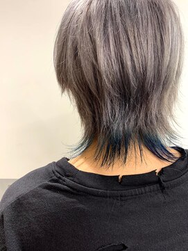 アルメリア 池袋(Arumeria) シルバーウルフカットデザイン10代20代30代