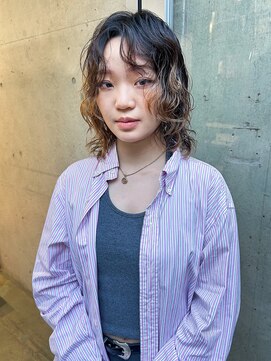 キャロルガーデンズ ボコカ 表参道(Carroll Gardens bococa) 【sayaca】ウルフパーマニュアンスパーマデジタルパーマ