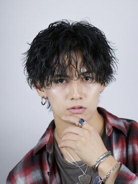 オーシャントーキョー 大阪(OCEAN TOKYO) 波巻きパーマメンズツイストスパイラルパーマツーブロック