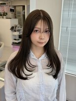 ルージュシー 堀江(RU10C) Rie/レイヤーカット/オリーブベージュ