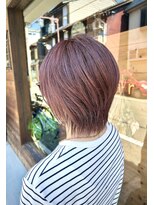 ルーナヘアー(LUNA hair)&nbsp;スモーキーピンクショート