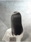 髪質改善×淡色グレージュカラー