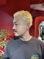メリケンバーバーショップ トーキョー(MERICAN BARBERSHOP TYO)&nbsp;スパイキーショート/ツーブロック/アップバング【嶋壽】293