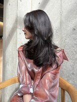 キーチェ 梅田中崎町(keych)&nbsp;レイヤーカット/ミディアムレイヤー/髪質改善/顔まわりカット